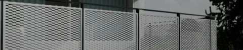 Brüstungen aus Streckmetall Brüstungen aus Streckmetall
