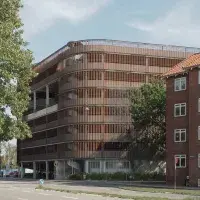 Parkdeck aus Streckmetall von Bispebjerg