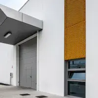 Modernes Detail aus Streckmetall